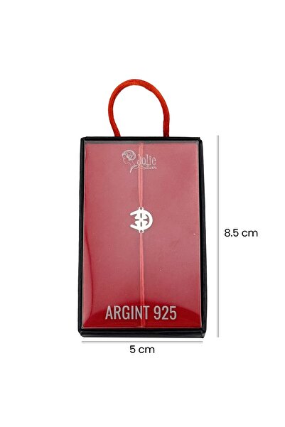 Flippy Βραχιόλι Martisor από ασήμι 925, Jolie, με σχέδιο τριφυλλιού-πέταλου, ...