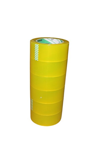 WDA Strong Adhesive Yellow Packing Tape Roll – Heavy Duty Carton Sealing Tape...