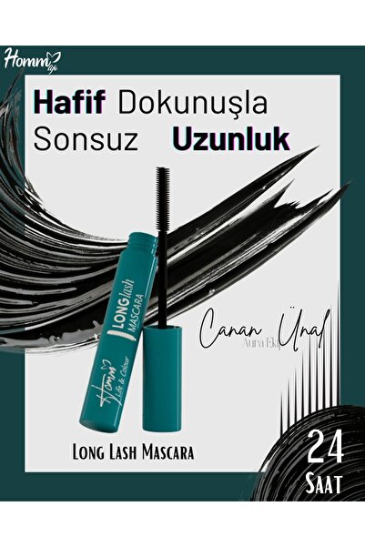 Homm Bitkisel COLOUR LONG LASH MASCARA