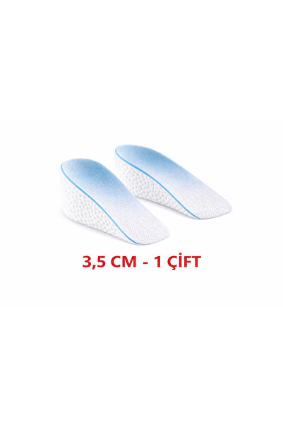 TeknoEser 3,5 CM Boy Uzatan Tabanlık Çifti Ortopedik Gizli Topuk Yükseltici A...