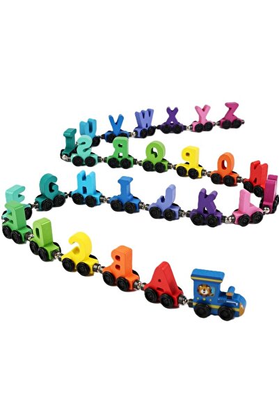 Flippy Magnetic Train, Flippy, Wooden, Alphabet Model, 26 Letters, +3 Years, ...
