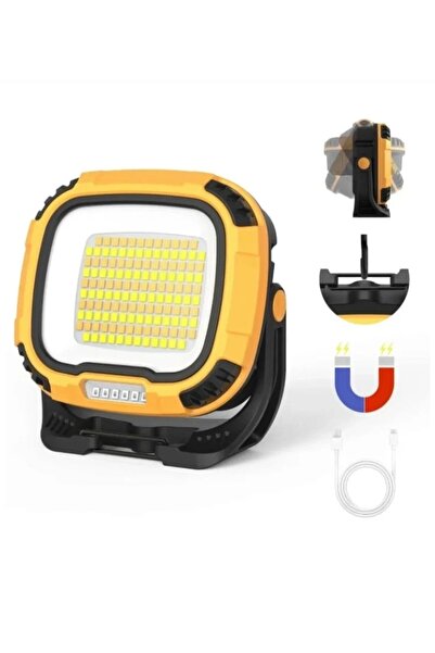 Wıson Ws-582 Powerbank Özellikli Tripod Bağlantili Mıknatisli 3500 Lümen Usb ...