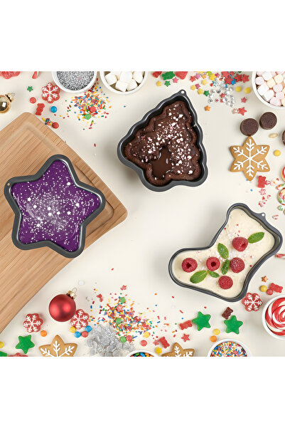 Guardini Shaped Cake Mold Set of 3