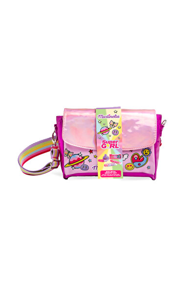 Martinelia Super Girl Kız Çocuk Çarpraz Çantalı Makyaj Seti