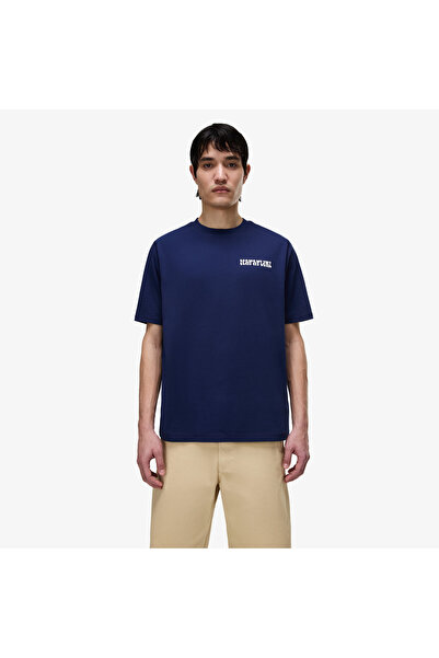 Napapijri Ανδρικό μπλουζάκι S-Sol σε σκούρο μπλε