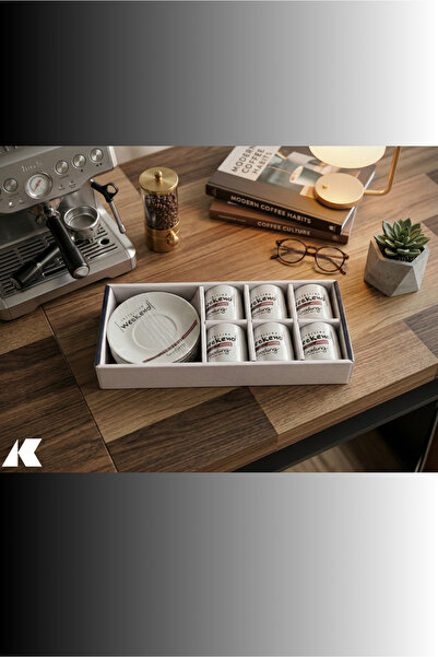 Köklü Züccaciye Kahve Fincan Takımı