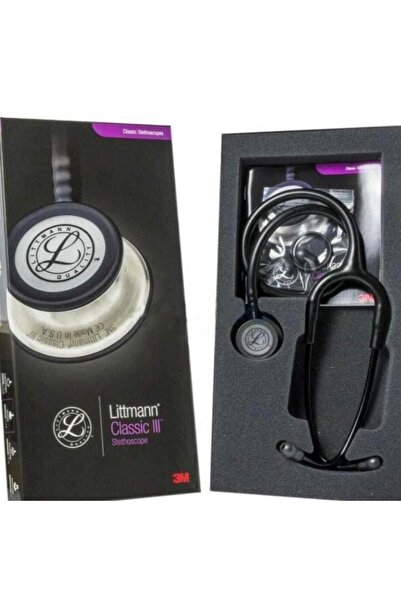 Allians Yüksek Kaliteli Siyah Renkli 3M Littmann Classic II Steteskop