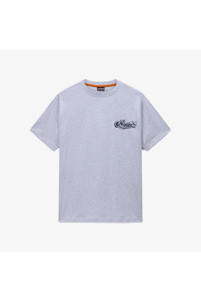 Napapijri S-Zinc Erkek Gri T-Shirt
