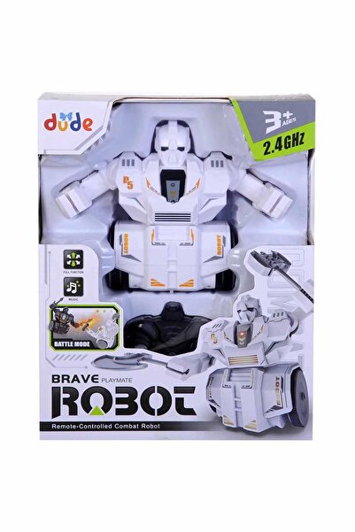 hak-iş oyuncak Remote Controlled White Robot – 2.4 Ghz