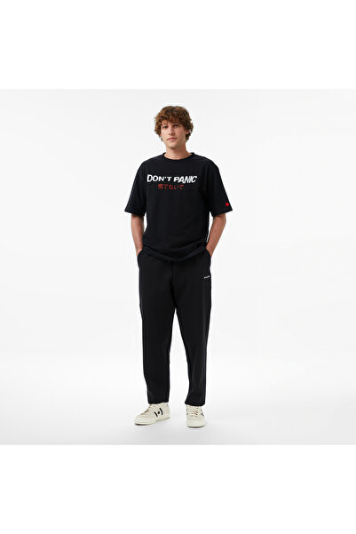 United 4 United4 Oversized Fit Men's Black Sweatpants