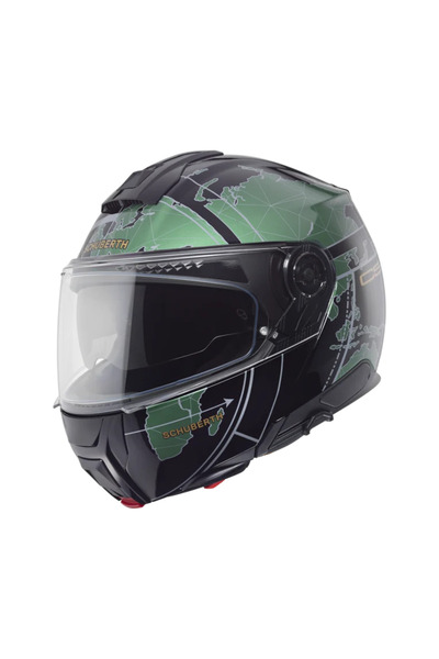 Schuberth C5 GLOBE GREEN - 55