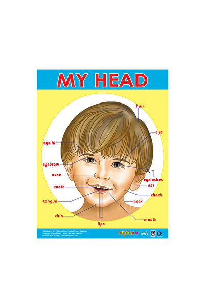 123Publishing House مخطط رأسي - لوحة جدارية باللغة الإنجليزية