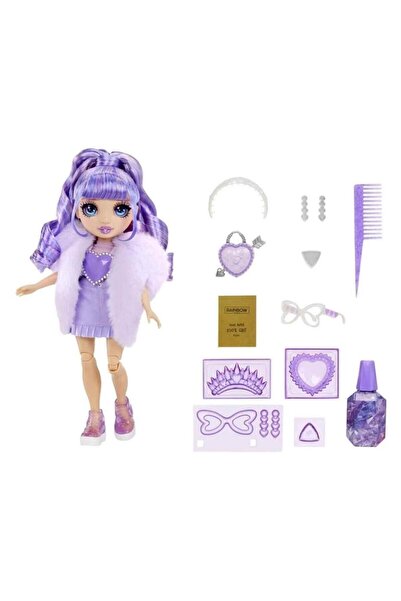 Rainbow High Kristal Serisi Violet Bebek 121398 - 121404