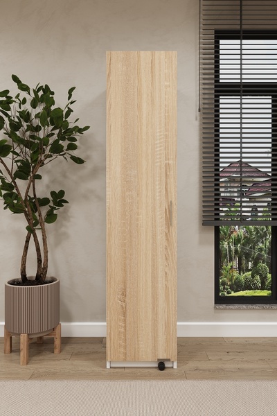 asratrend Lüks Çok Amaçlı Kiler Dolabı %100 MDF Erzak Organizer Mutfak Dolabı...
