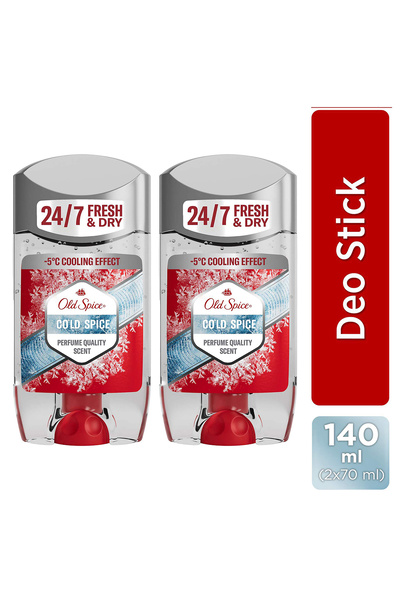 Old Spice Cold Spice Terlemeyi Önleyici Şeffaf Jel 70ml x2 Adet