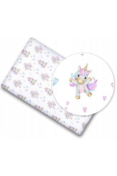 Babymam Cearceaf cu banda elastica pentru pat copii, dimensiune 120 x 60 cm, ...