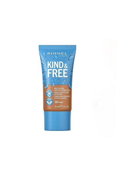 Rimmel كريم أساس ملون للبشرة من كايند آند فري، لون عسل 303 - 30 مل