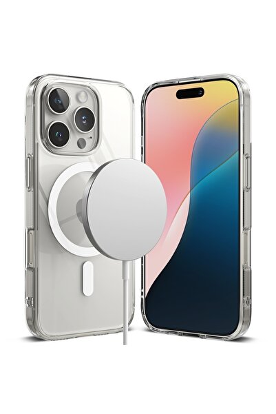 Ringke Husă pentru iPhone 16 Pro, Fusion MagSafe, Antișoc, Compatibilă cu înc...