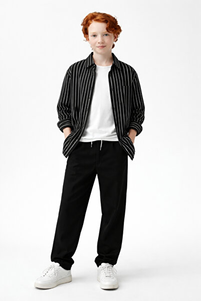 AHENGİM Dečački komplet od Prugasto komada: košulja i pantalone standardnog k...