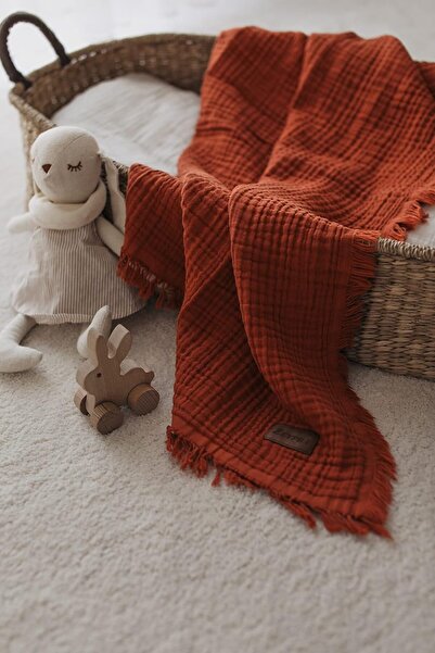 ZEYPBA 100% Cotton Muslin Baby Blanket – Soft, Hypoallergenic & Breathable Sw...