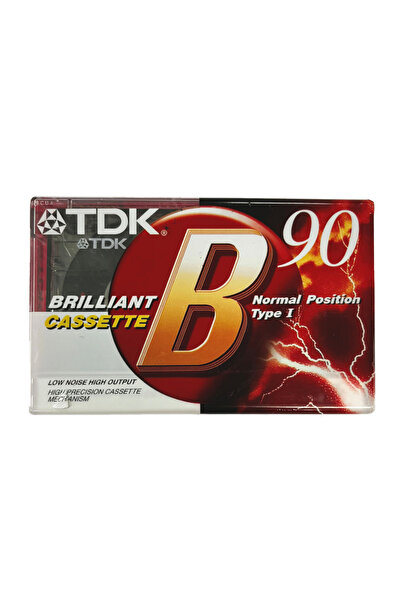 TDK B90 Audio Cassette Tape – 90-Minute High-Quality Recording, Type I Normal...