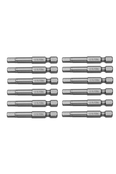 CETA FORM Cb/1940 Çelik Bits Alyan Uç Seti 4mm X 50mm 12'li Paket