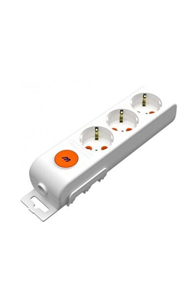 OEM Group of 3 sockets E-PS3S with switch (White)