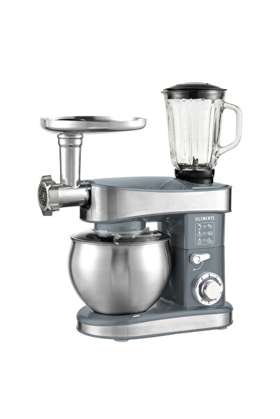KB-ELEMENTS 3-in-1 Food Processor 2000W, 7.5L, 6 speeds, Pulse Function, Stai...