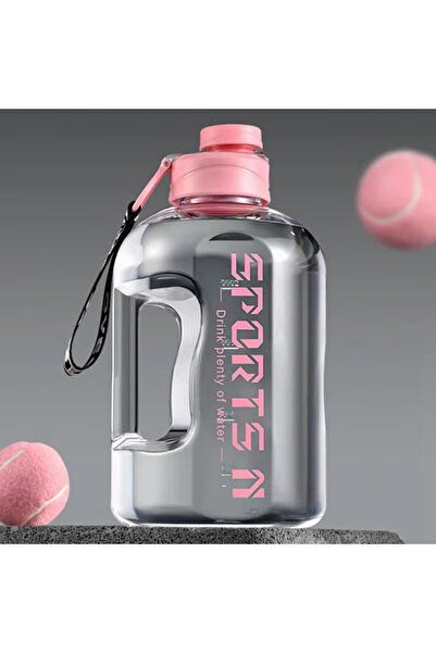 Choice6 2.7L Pink-1PC Large Capacity 2 Liter Water Bottle Sports Gym Water Ke...