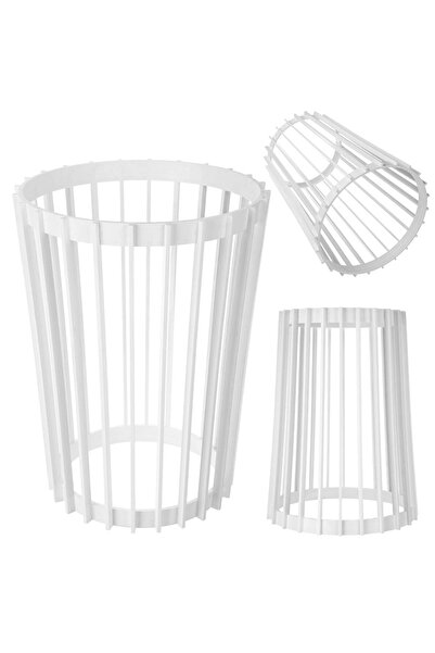 KADAX Suport pentru flori și plante, tip Loft, cu două fețe, alb, 39,5 cm