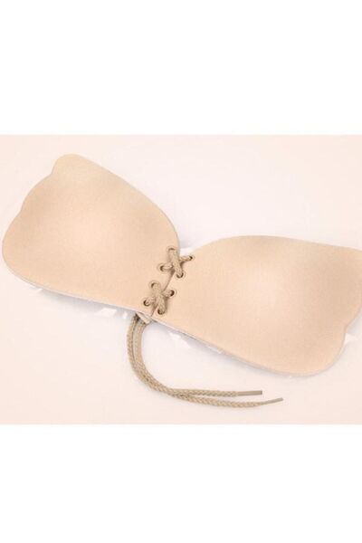 Lüx Wood Women's Skin Color Plumping Adhesive Bra