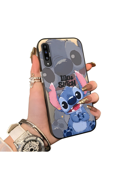 ucuc Samsung Galaxy A50/A50S/A30S Uyumlu Sert Akrilik Arka Silikon Kenar Lens...