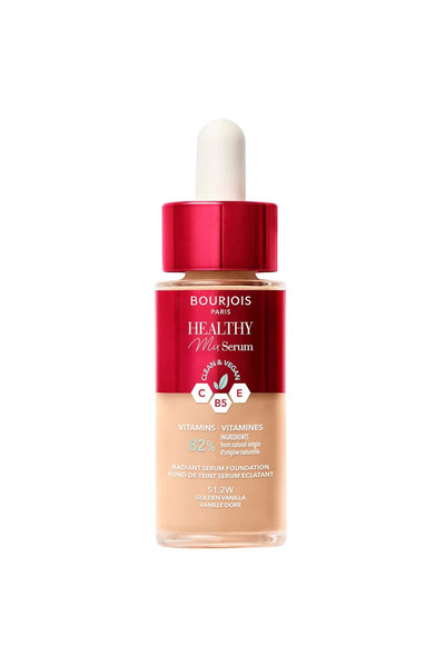 Bourjois Healthy Max Serum Foundation in Golden Vanilla - 30ml