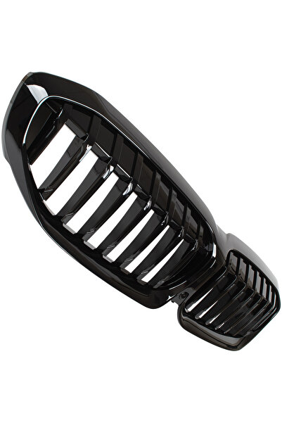 Farex Grilă frontală BMW 3 G20 G21 18-22 între faruri (rinichi) NEGRU LUCIOS
