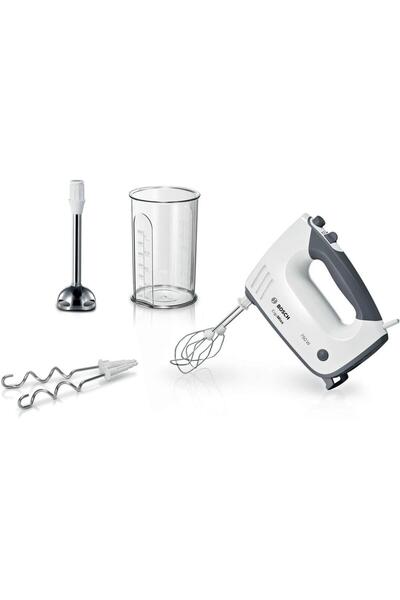 Bosch Mixer manual MFQ37470, 750 W, 5 viteze (Negru/Alb)