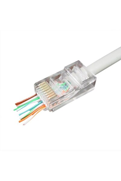 Gembird 8P8C modular jack for unshielded solid LAN RJ 45 cable - set of 50 pcs.