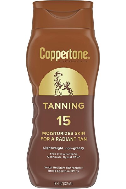 Coppertone Tanning Sunscreen Lotion SPF 15