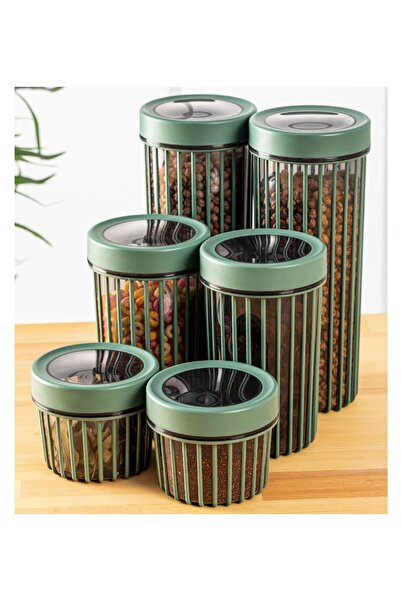 UnicUtil Σετ 6 παραλήπτη διατροφής , UnicUtil, Durable Stylish, Verde
