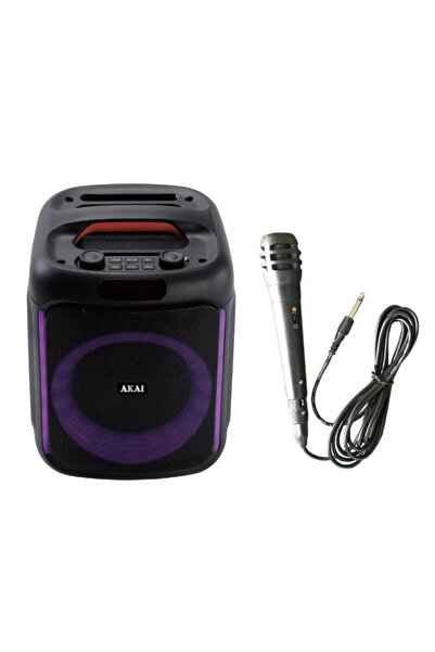 AKAI Portable Speaker ABTS-V20, 20W, Bluetooth, FM Radio, USB (Black)