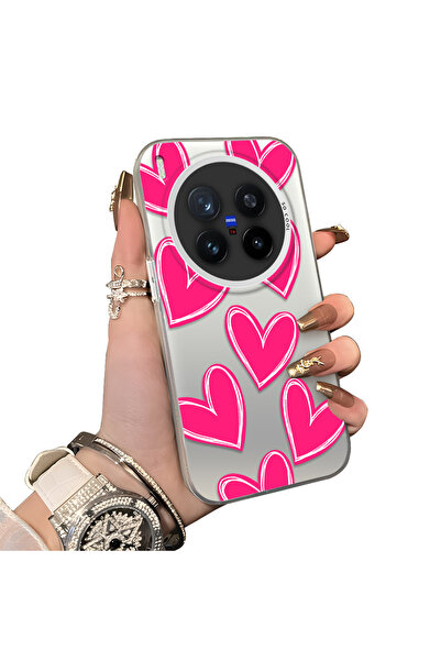 ucuc حافظة حماية للعدسات من السيليكون الصلب أكريليك درجة متوافقة مع Vivo X300...