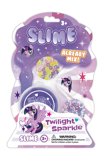 MY LITTLE PONY Lisanslı Tek Renk Slime Set (Twilight Sparkle)