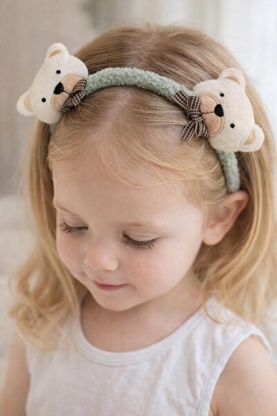 Tokacınız Children's Crown with Bear Figure