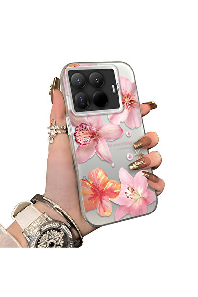 ucuc حافظة حماية للعدسات من السيليكون الصلب أكريليك متوافقة مع هاتف Mi 15T Pr...