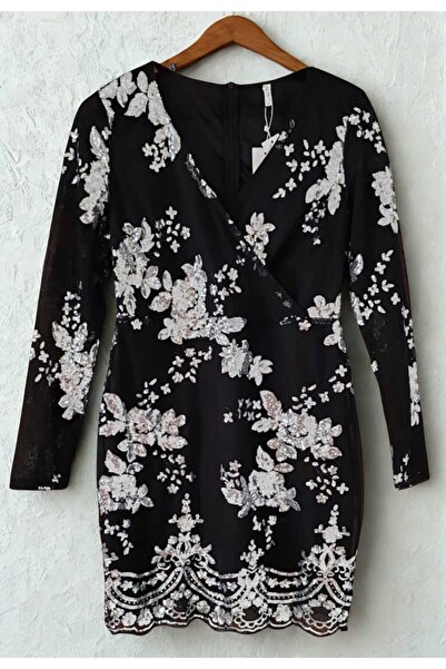 D&M TEXTİLE Sequin dress