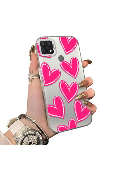 ucuc حافظة حماية للعدسات من السيليكون الصلب أكريليك درجة متوافقة مع هاتف اوبو...