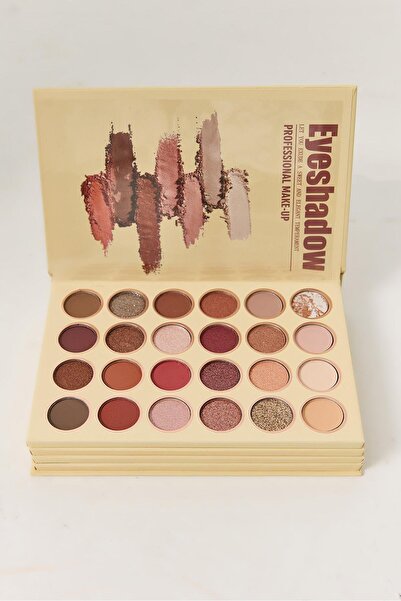 Raneel Kazançlı Alışveriş Kadın Yüksek Kalite Kitap Şeklinde 43 Renk Makyaj P...