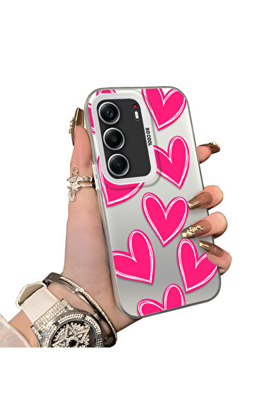 ucuc جراب حماية عدسة خلفي من السيليكون الصلب أكريليك متوافق مع تكنو كامون 40 ...