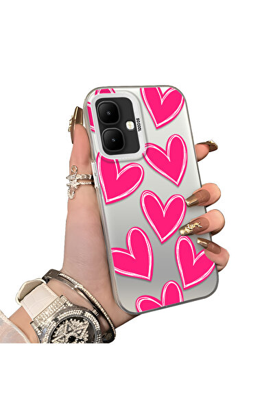 ucuc حافظة حماية من السيليكون الصلب أكريليك متوافقة مع هاتف Infinix Smart 10 ...