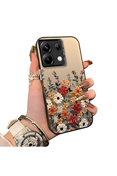 ucuc Redmi Note 13 Pro 5G Uyumlu Sert Akrilik Arka Silikon Kenar Lens Koruma ...