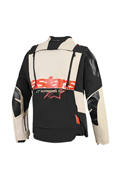 Alpinestars Halo Pro DS Korumalı Motosiklet Montu Krem Siyah